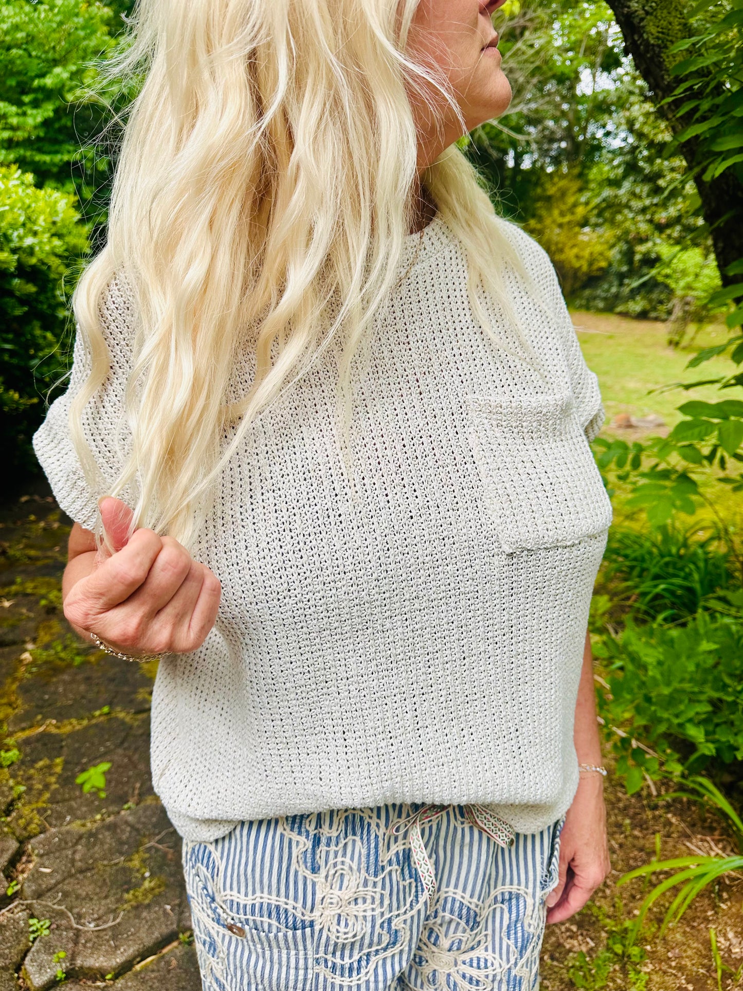 Oatmeal Short Sleeve