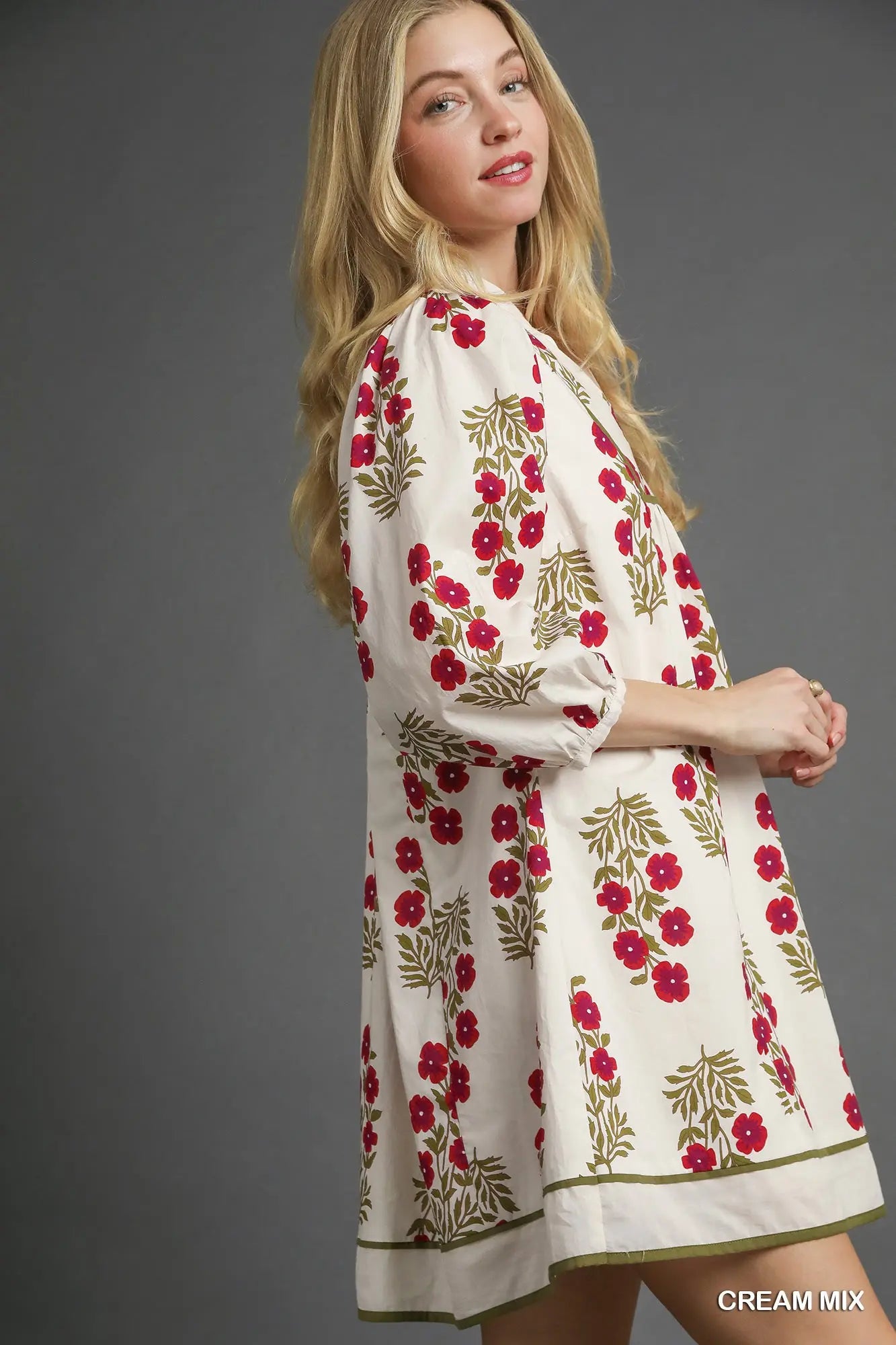 Floral Babydoll Dress
