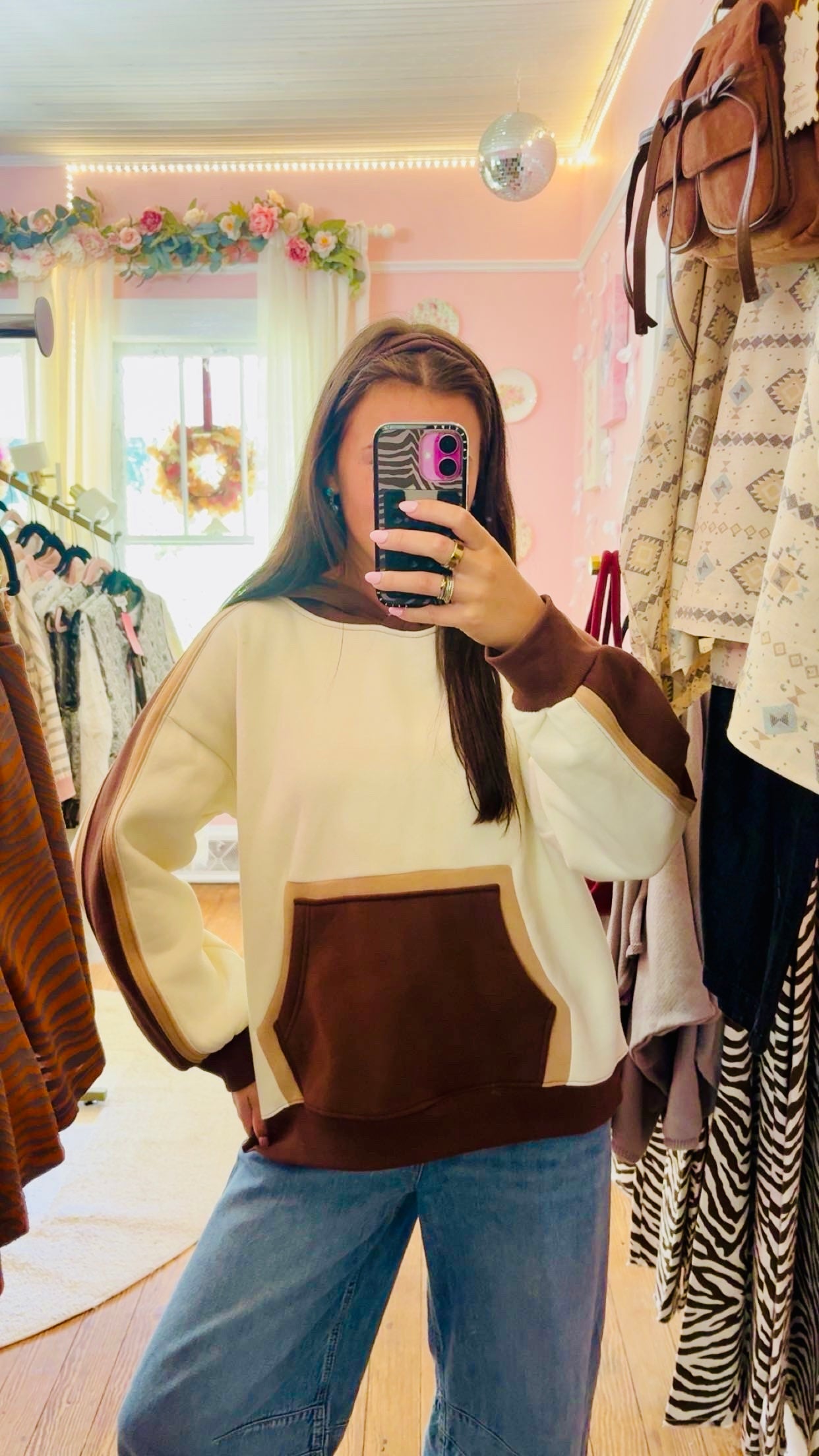 Kate Colorblock Hoodie