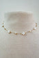 Laura White Cross Necklace