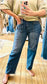Risen Mid Rise Barrel Jeans