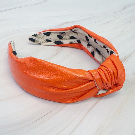 Patent Leather Lady Headband