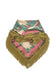 Satin Tassel Fringe Scarf