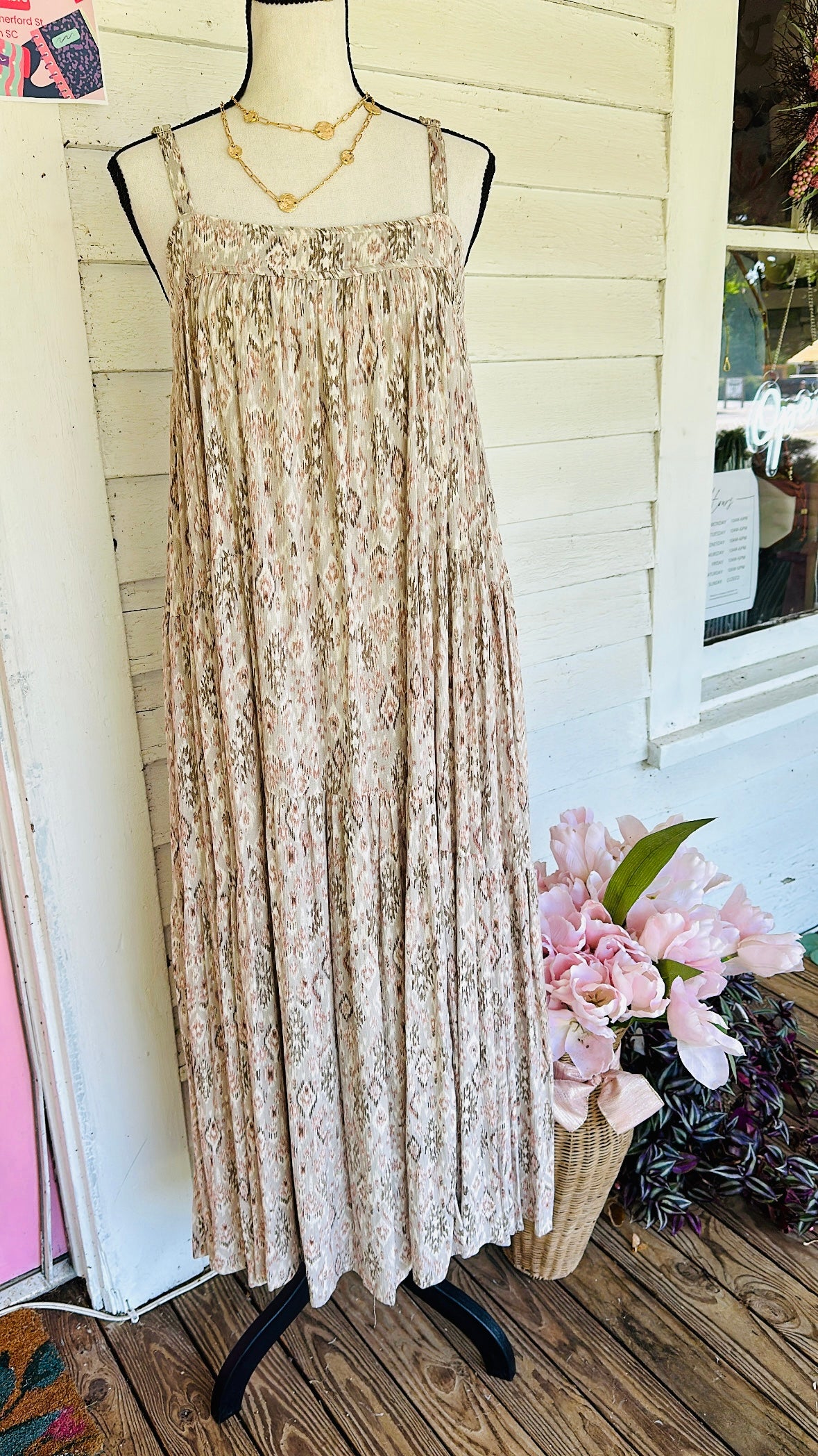 Aztec Maxi Dress