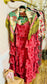 Satin Tassel Fringe Scarf