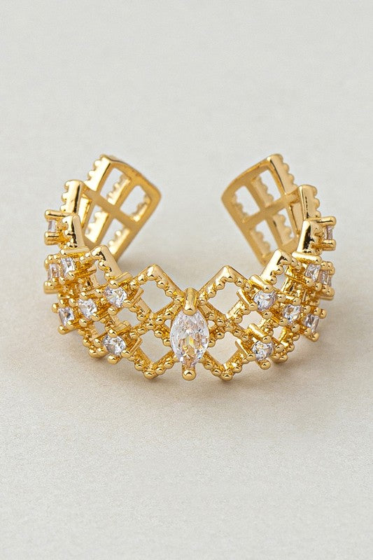 Criss Cross Ring