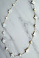 Laura White Cross Necklace