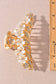 Metal Flower Claw Clip