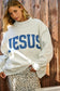 “Jesus” & “God is Good” Reversible Sweatshirt