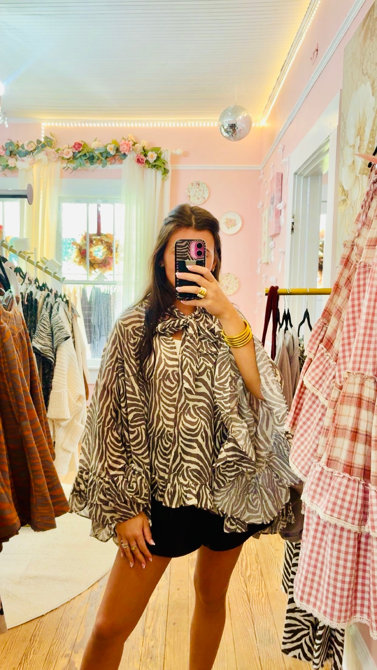 Zebra Breeze Blouse