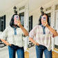 Bluebell Stripe Button-Up