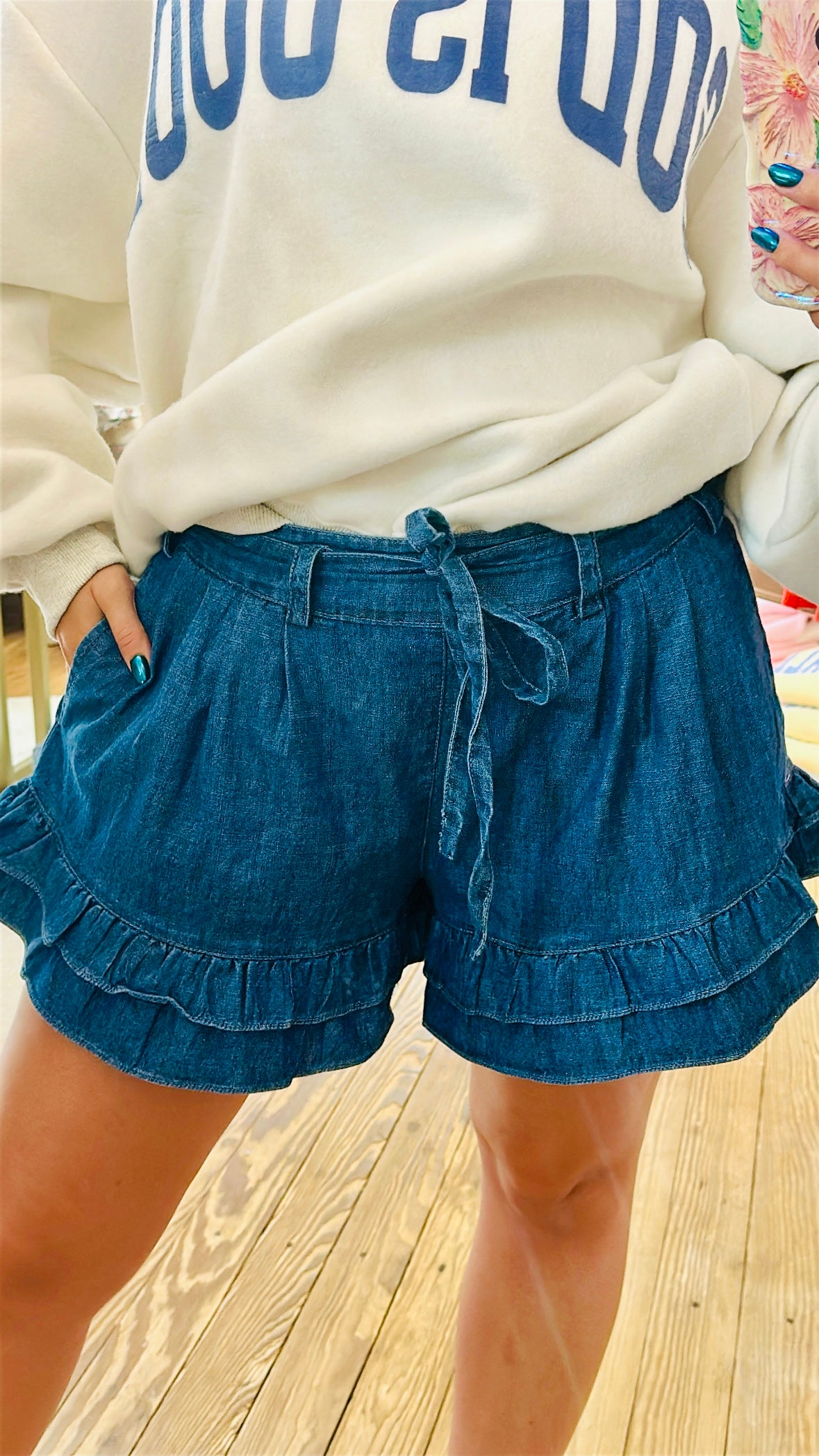 Ruffle & Roam Shorts