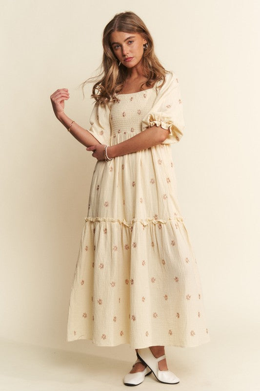 Field of Flowers Maxi Dress