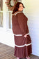 PLUS- Melanie Smocked Dress