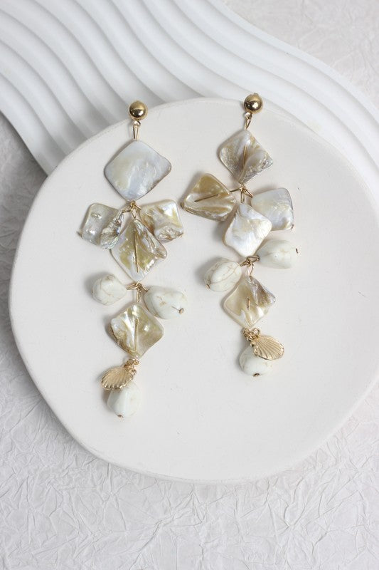 Mother Of Pearl Earrings