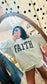 Polka Dot “Faith” Mock Neck