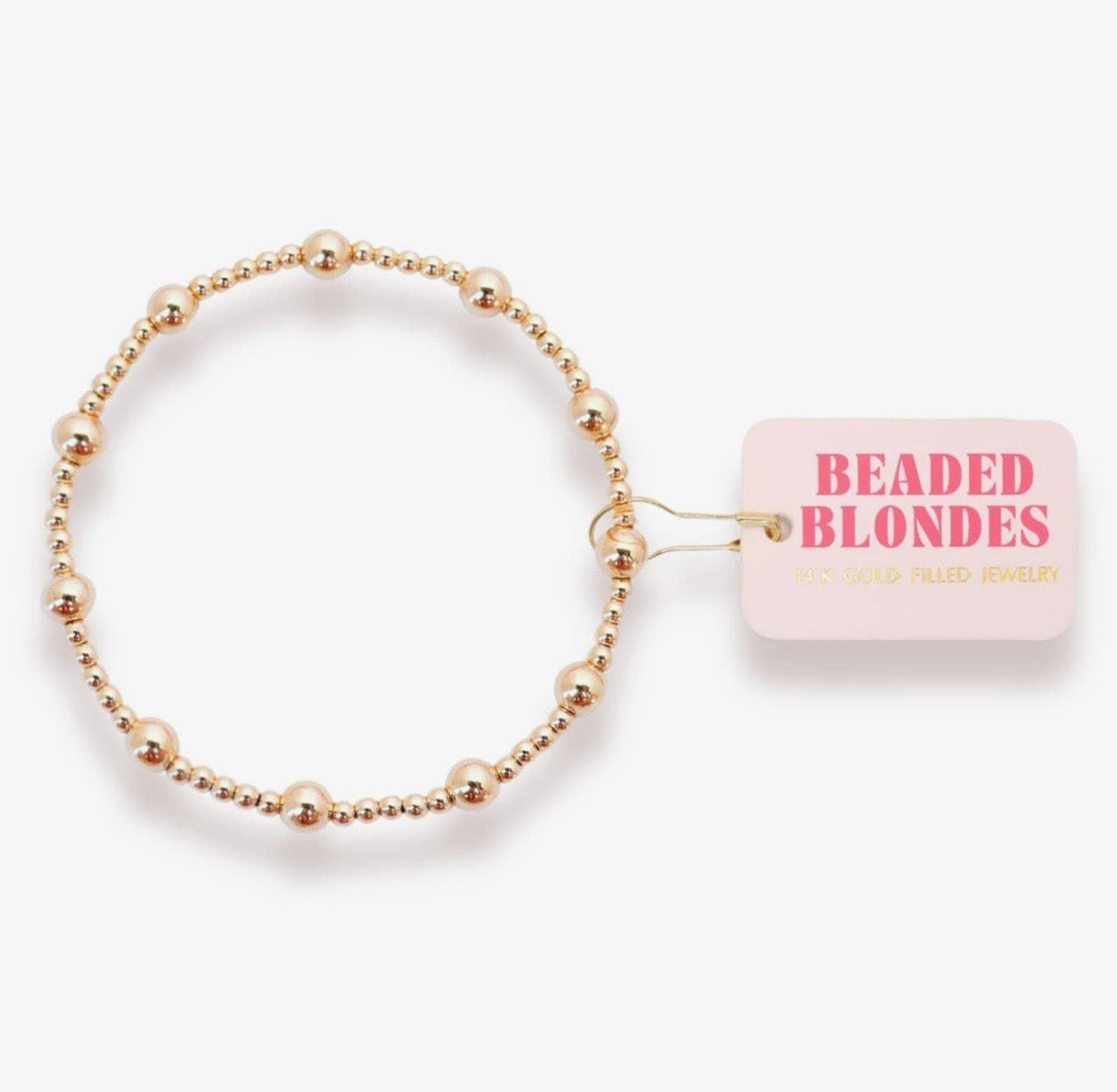 Beaded Blondes-Lively Gold Bracelet