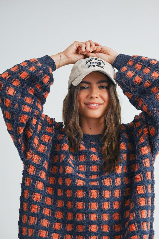 Checking You Out Oversized Sweater