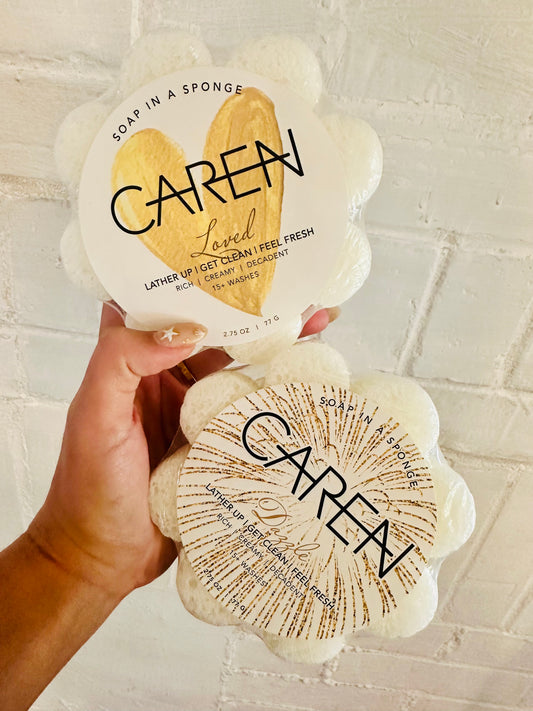Caren-Daisy Soap Sponge