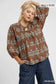 PLUS-Brown Mix Top