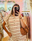 Sleeveless Polo Stripe Romper