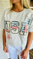 Simply Southern Patchwork USA Tee