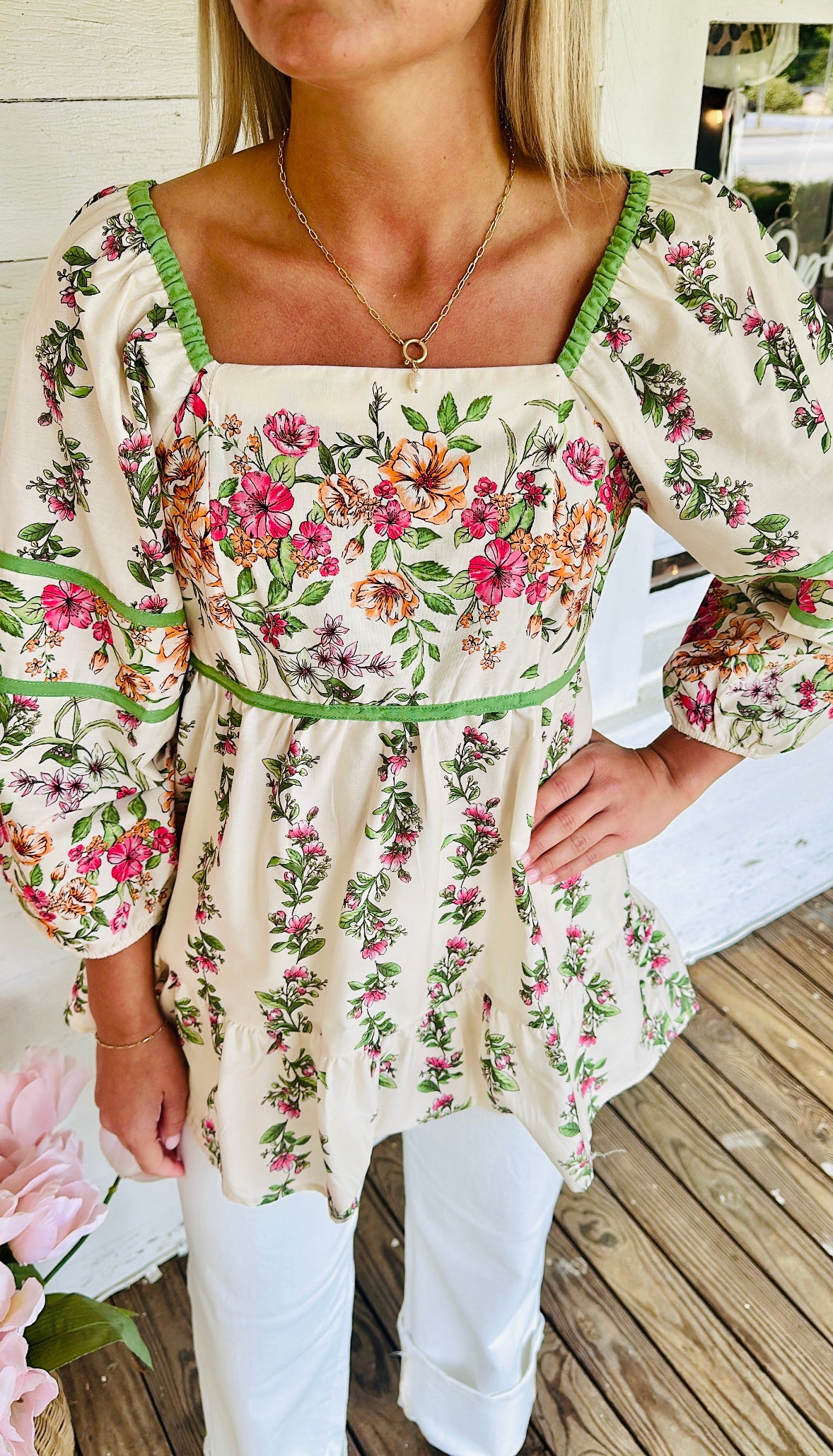 Wildflower Whimsy Top