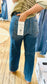 Risen Mid Rise Barrel Jeans