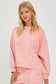 RISEN Oversized Step Hem Sweatshirt