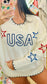 Simply Southern Knit USA Star Sweater