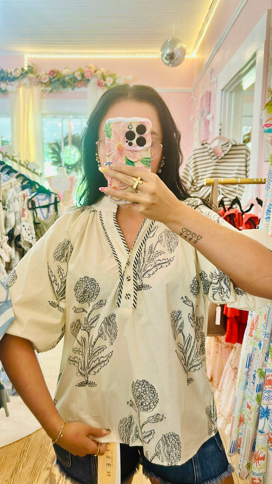 Sketchbook Bloom Blouse