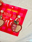 Dazzle Apple Earrings