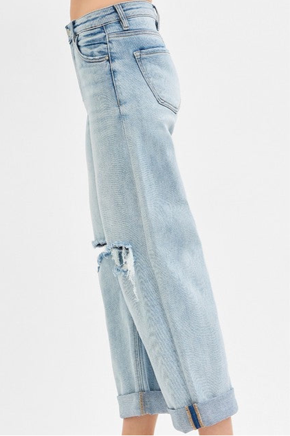 Boyfriend Cuff Jeans
