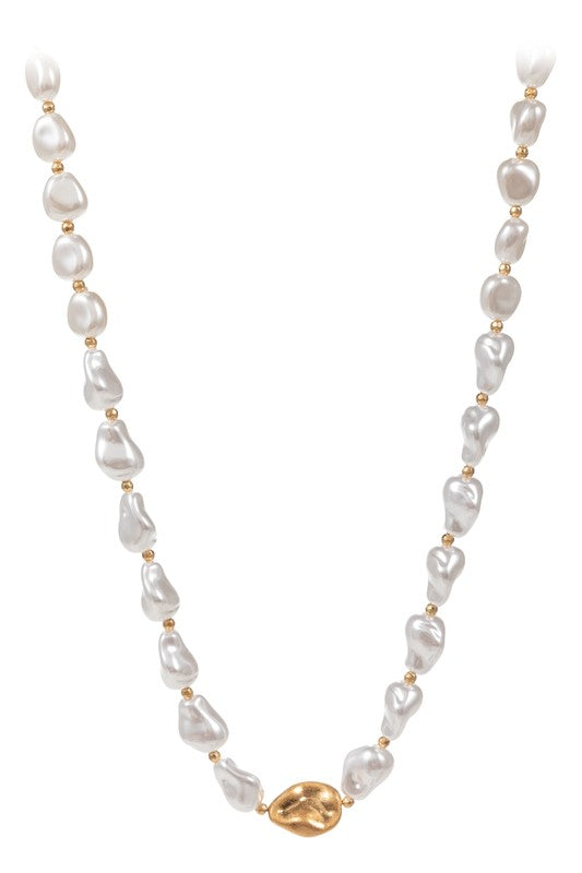 Pearl Nugget Necklace