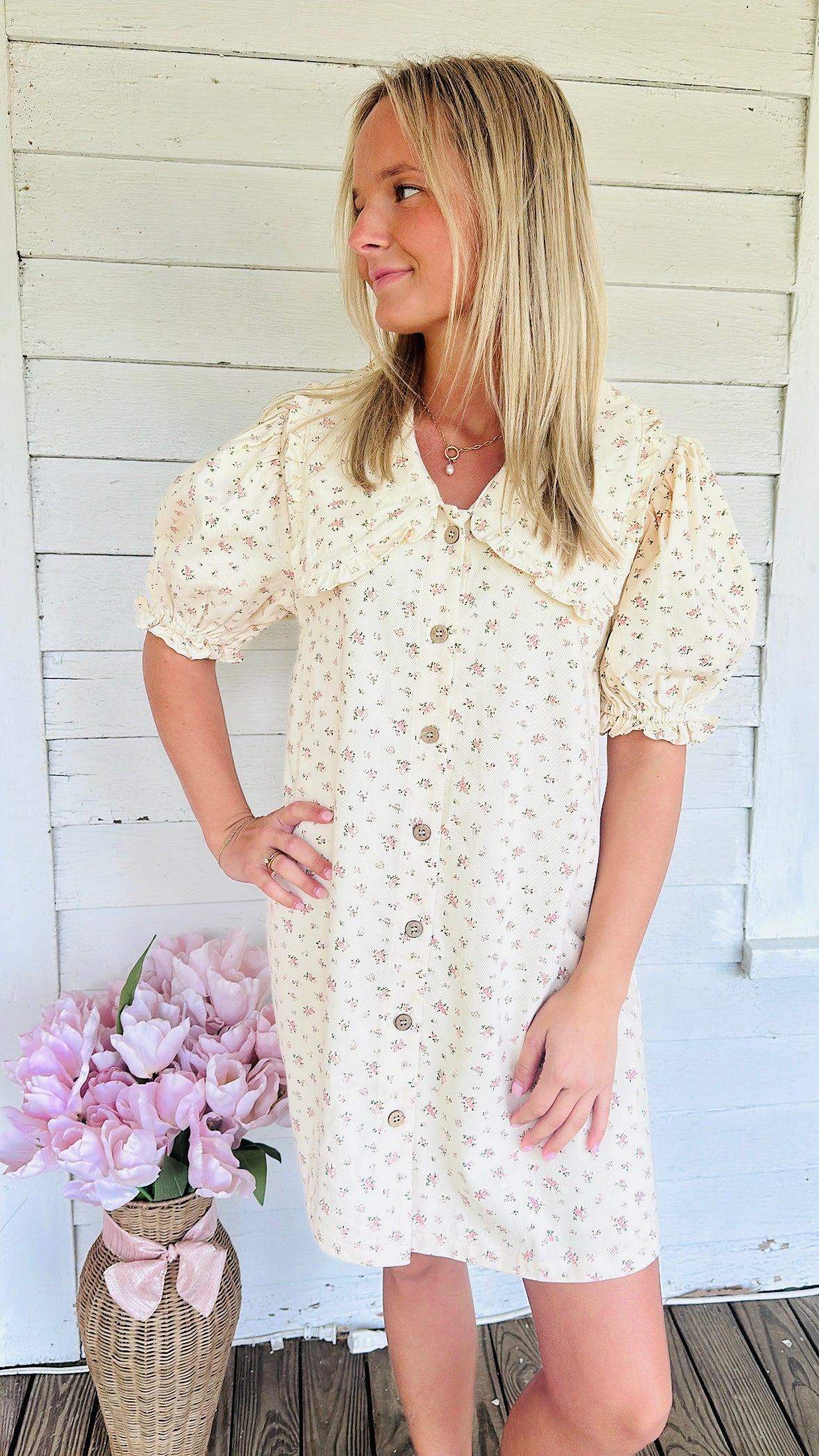 Honey Floral Mini Dress