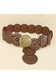 Metallic Western Wide Belt