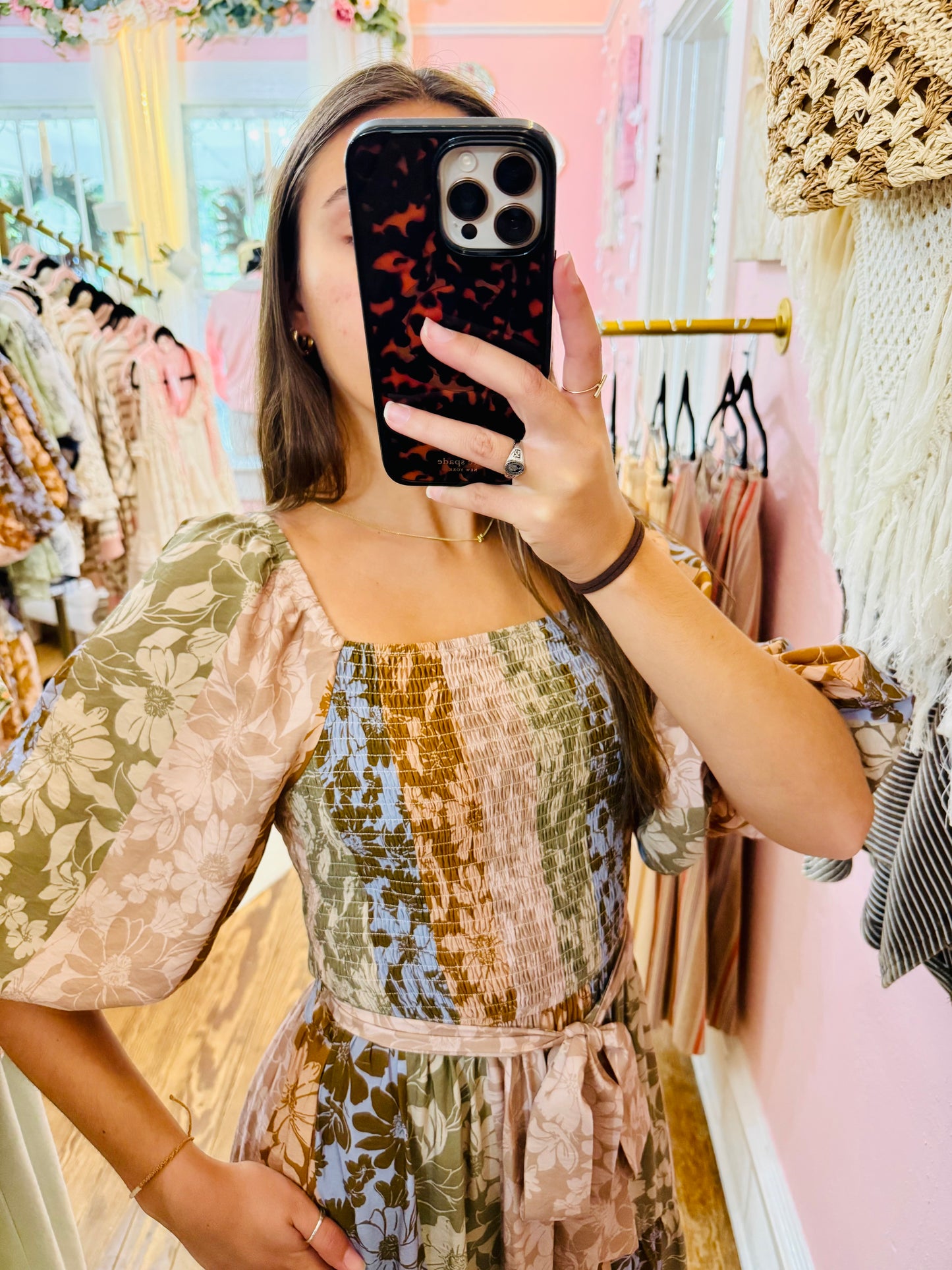 Fall Medley Midi Dress