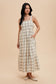 Grid Maxi Dress