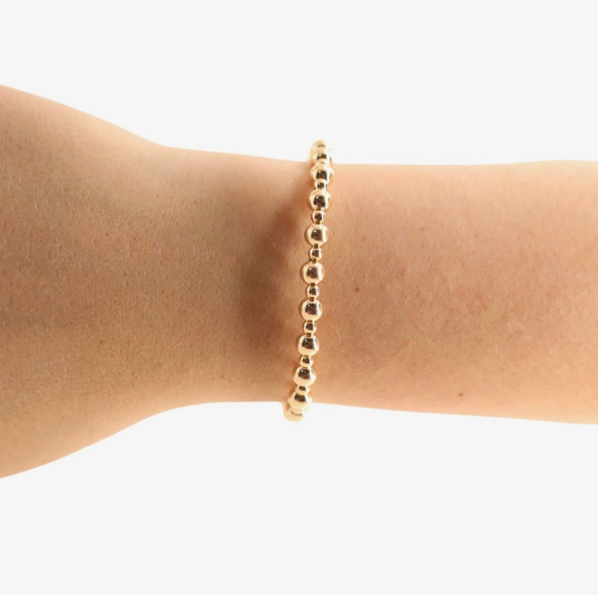 Beaded Blondes- Katy Gold Bracelet
