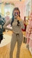 Ribbed Knit Stripe Pants