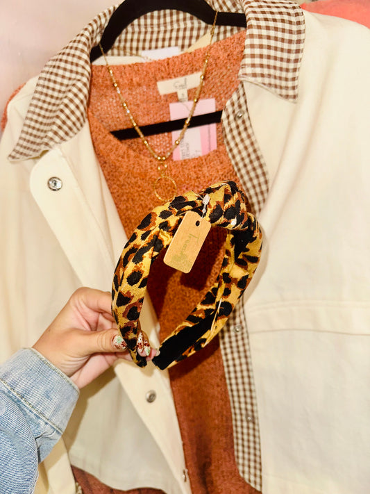 Leopard Headband