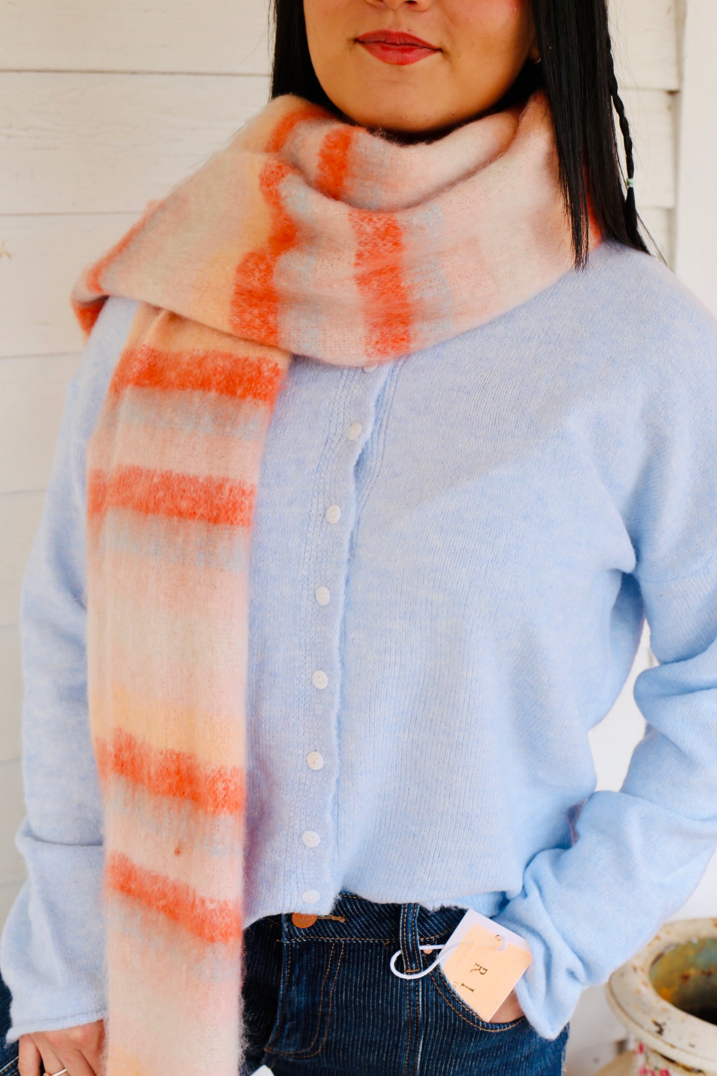 Ethnic Style Tassel Scarf