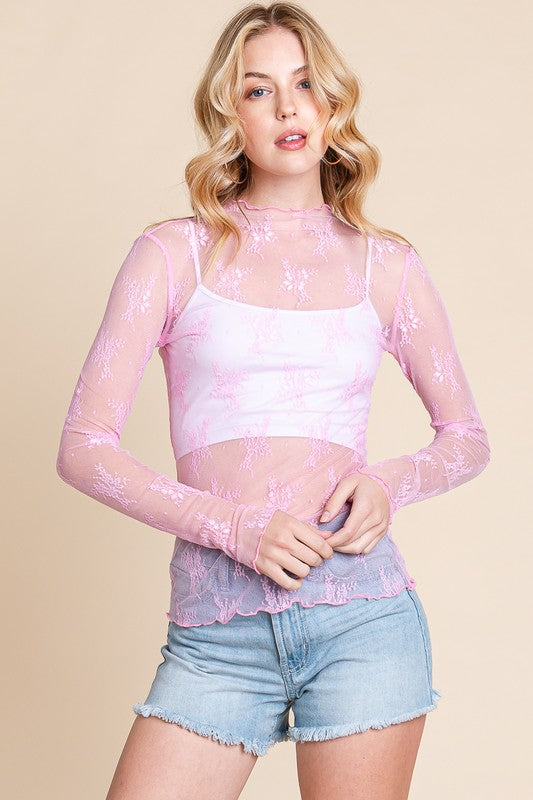 Underneath Lace Top