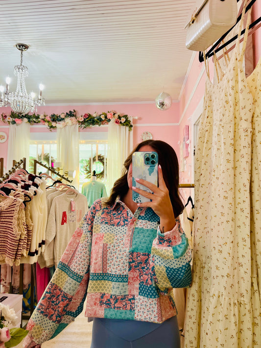 Simply Southern Multi Print Pullover