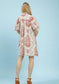 Blush-berry Paisley Dress
