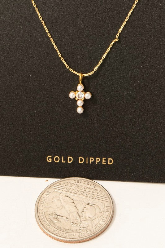 Classy Cross Necklace
