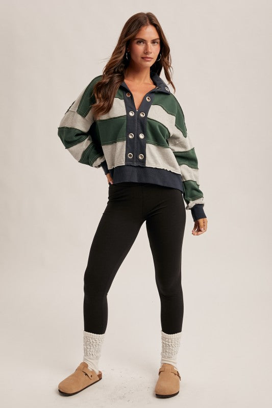 Brushed French Terry Pullover