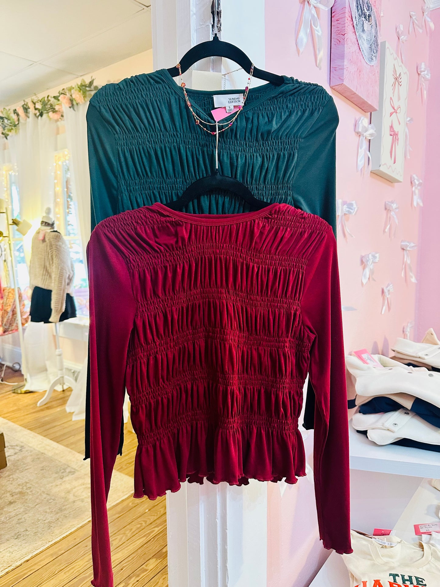 Merry Round Neck Top