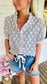 Mary Square Brynn Sunshower Top