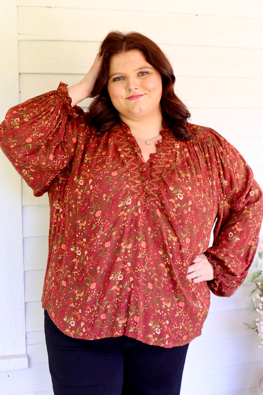 PLUS- Maybe Baby Blouse